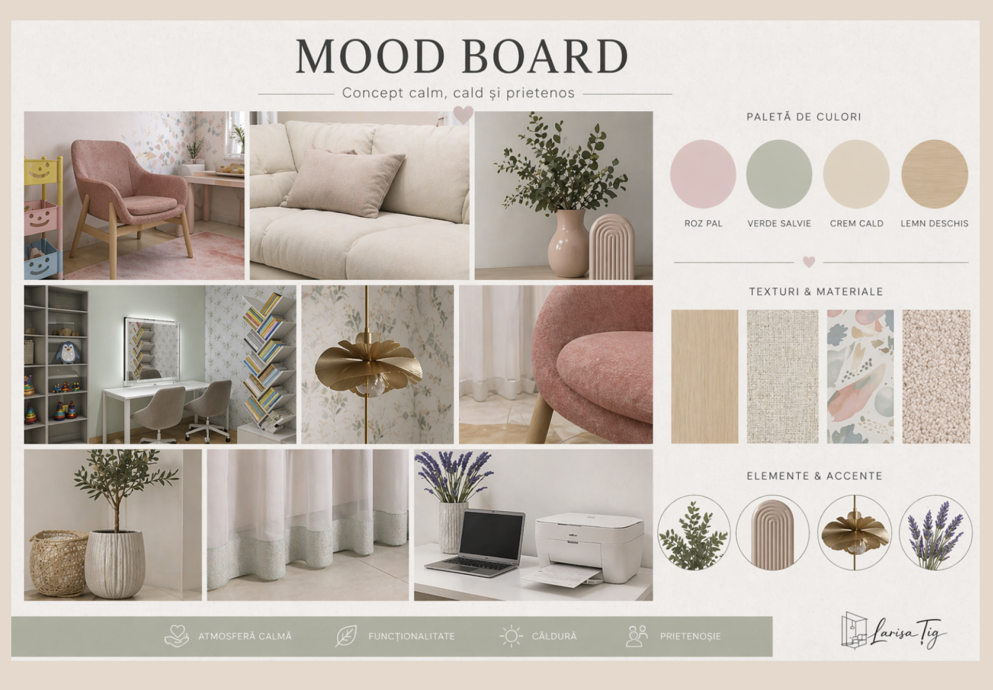 Moodboard 1 — Centrul de dezvoltare a limbajului și comunicării